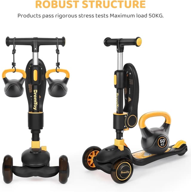 Thumbnail 5 de BremToy Kinderroller mit Sitz 50 kg Traglast