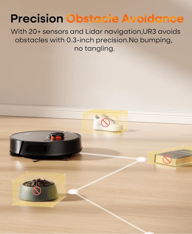 Thumbnail 5 de uninell UR3 Robot Vacuum Cleaner 7000Pa