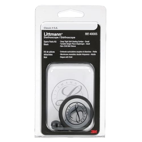 Imagen de 3M Littmann Classic II Kit de repuestos negro 🩺 en OfertitasTOP