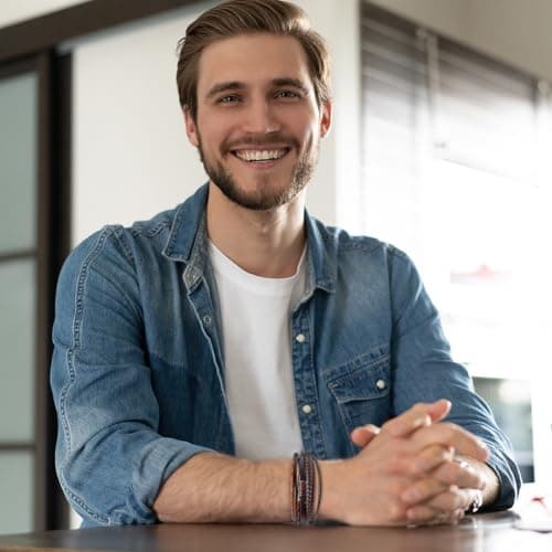 Thumbnail 3 de Aucuu Pulsera de Cuero Trenzado para Hombre