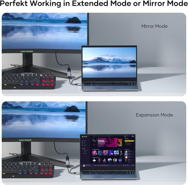 Thumbnail 4 de Tanzato DisplayPort a HDMI 4K Adaptador