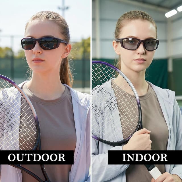 Detalle de Photochromic running sunglasses UV400