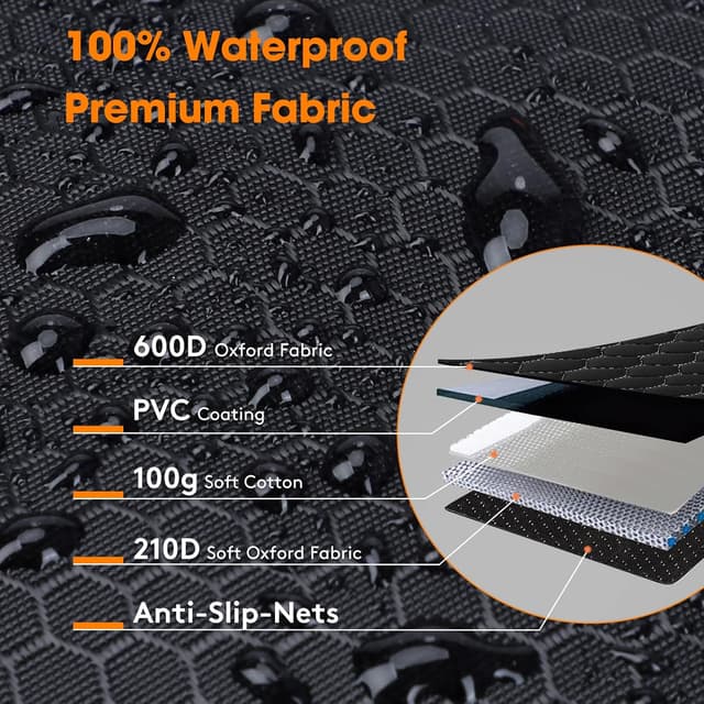 Thumbnail 2 de JOEJOY Car Boot Protector boot liner for dogs