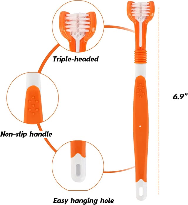 Detalle de Vinuwu Dog Toothbrush Set