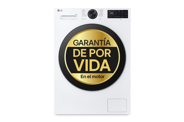 Detalle de LG F2X50S8TLB Lavadora inteligente 8 kg, 1.200 rpm