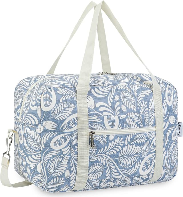 Detalle de Narwey 20L Ryanair Handgepäck 40×30×20 cm – faltbare Sport-/Weekender-Reisetasche als Unter-Sitz-Tasche