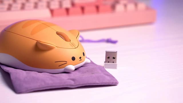 Thumbnail 6 de Akko Wireless Gaming Mouse „Orange Kate“ – Tri-Mode (Bluetooth 3.0/5.0 & 2,4G) mit 3.200 DPI