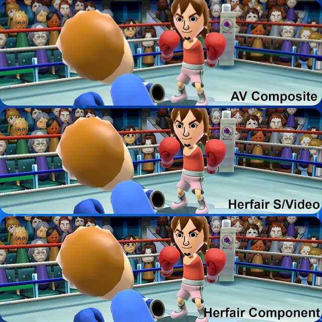 Thumbnail 6 de Herfair Wii to HDMI Adapter Cable for Nintendo Wii & Wii U (1080P output, 4:3/16:9 modes) – Plug and Play, 6.6FT