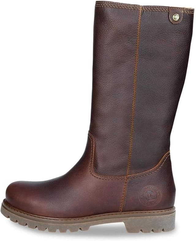 Detalle de Panama Jack Bambina, Botas Altas Mujer Castaño
