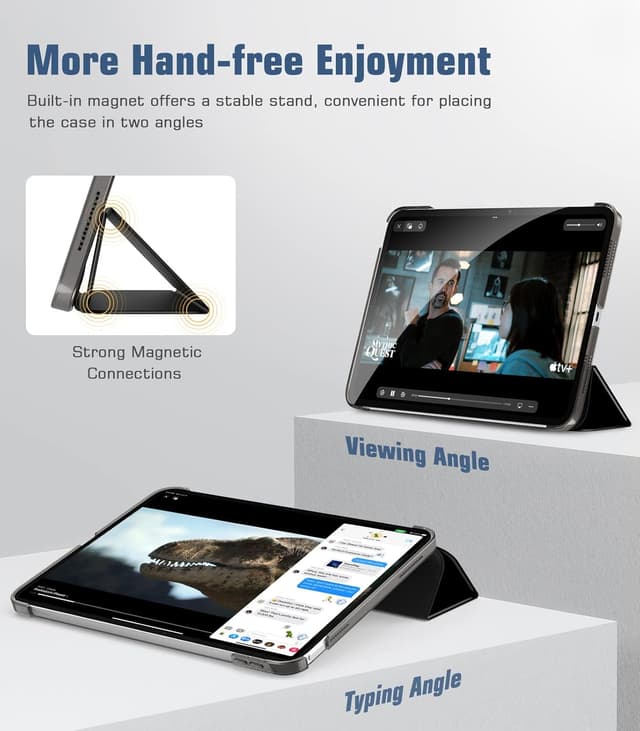 Thumbnail 3 de TiMOVO Case for iPad 11 Inch Slim Stand Cover