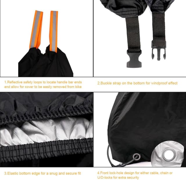 Thumbnail 3 de Toptrek Fahrradabdeckung 200 x 110 x 70 CM