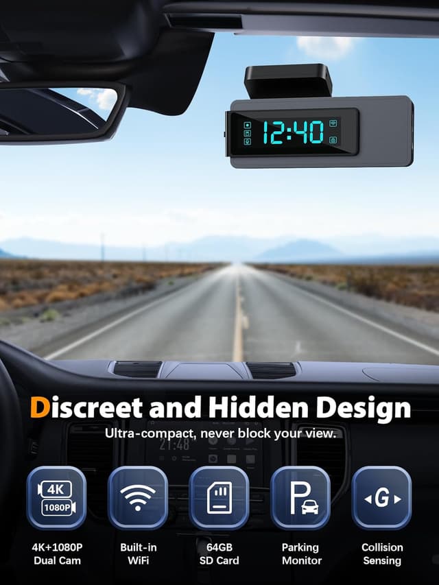 Thumbnail 4 de ARIFAYZ Q4 Dash Cam 4K