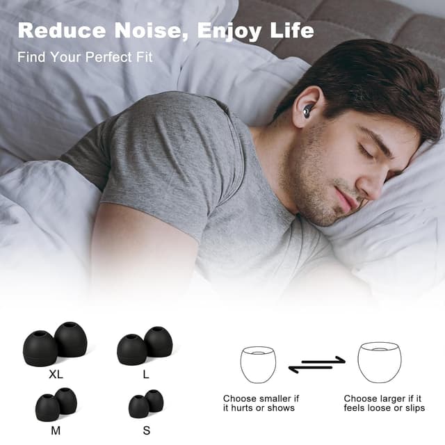 Thumbnail 5 de Nuvexa Ear Plugs for Sleep 46dB noise reduction