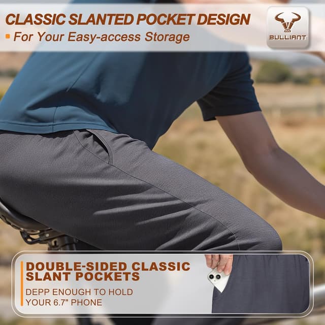 Detalle de BULLIANT pantaloni jogging uomo 86% cotone