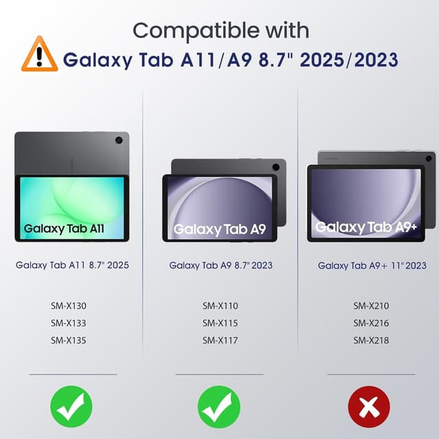 Detalle 2 de MoKo Galaxy Tab A11 8.7 case for stand