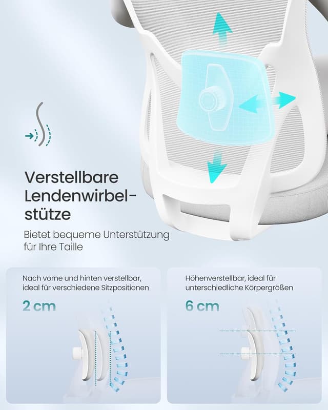 Thumbnail 4 de SONGMICS Bürostuhl ergonomisch 150 kg Belastung