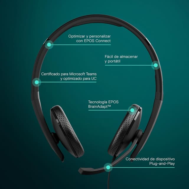 Detalle 2 de EPOS Auriculares con micrófono y SENNHEISER C10