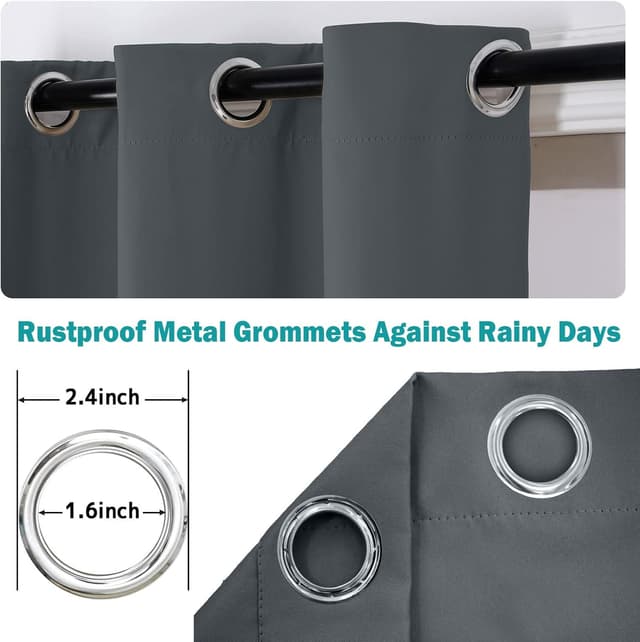 Thumbnail 6 de Outdoor Waterproof Curtains 85% Sun Light