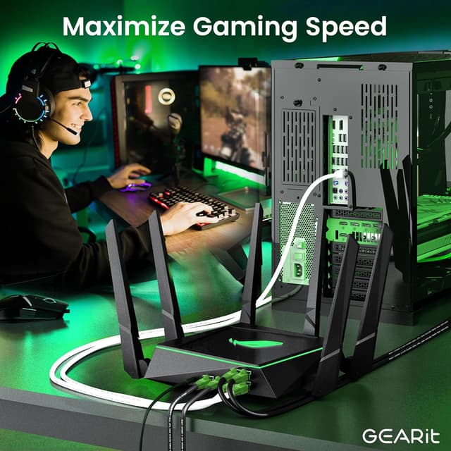 Thumbnail 6 de GEARit Cat6 Ethernet Cable 200ft (Outdoor Direct Burial, 24AWG, RJ45, UV-Resistant Jacket)