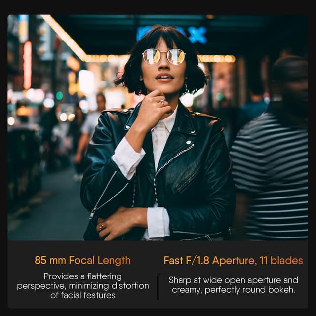 Detalle 2 de Rollei AF 85 mm F/1.8 Objectif portrait 85mm pour Sony