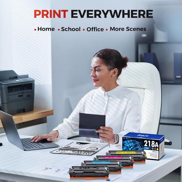 Thumbnail 6 de SUDLTO 218A 4-Pack Toner for HP 3301 Series 🖨