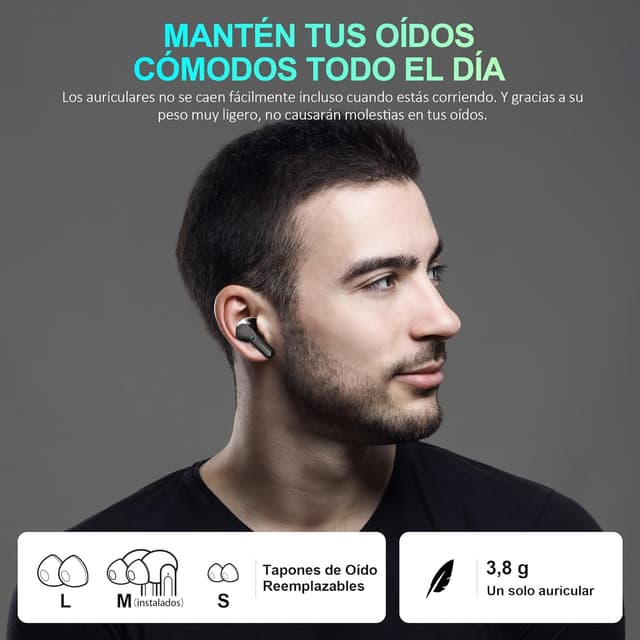 Thumbnail 2 de Auriculares Bluetooth 5.3 Xiaomi con 35h de reproducción