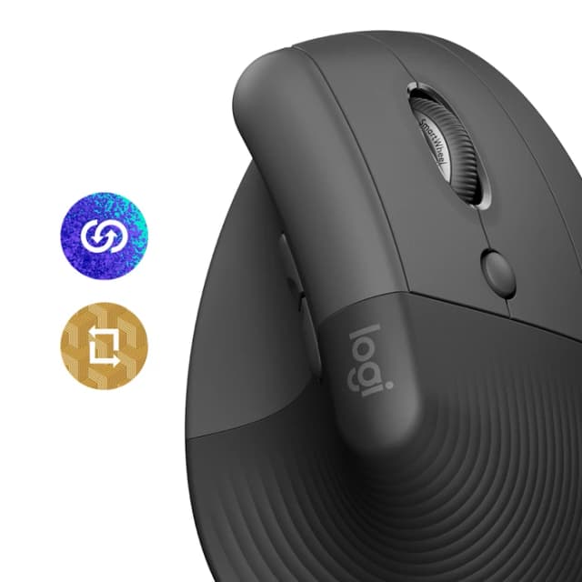 Thumbnail 9 de Logitech Lift Vertikale ergonomische Maus Schwarz