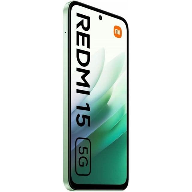 Detalle de Xiaomi Redmi 15 5G de 8GB/256GB con pantalla de 6,9" y batería de 7.000 mAh (Verde Ondulado)