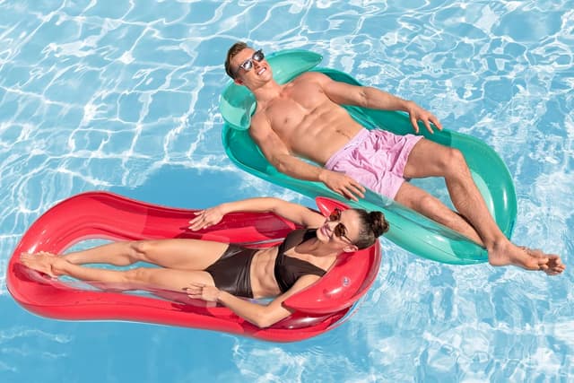 Thumbnail 1 de Bestway 43103 Materassino lounge HydroLuxe 1,60 m