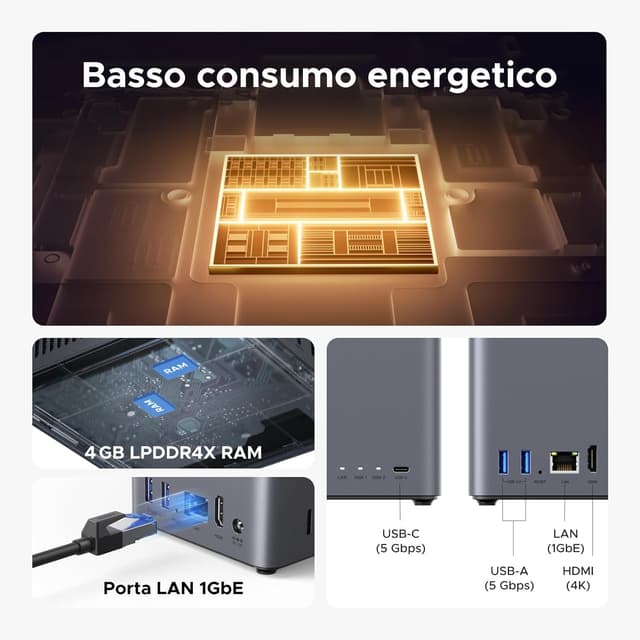 Thumbnail 6 de UGREEN NASync DH2300 NAS desktop 2 alloggiamenti