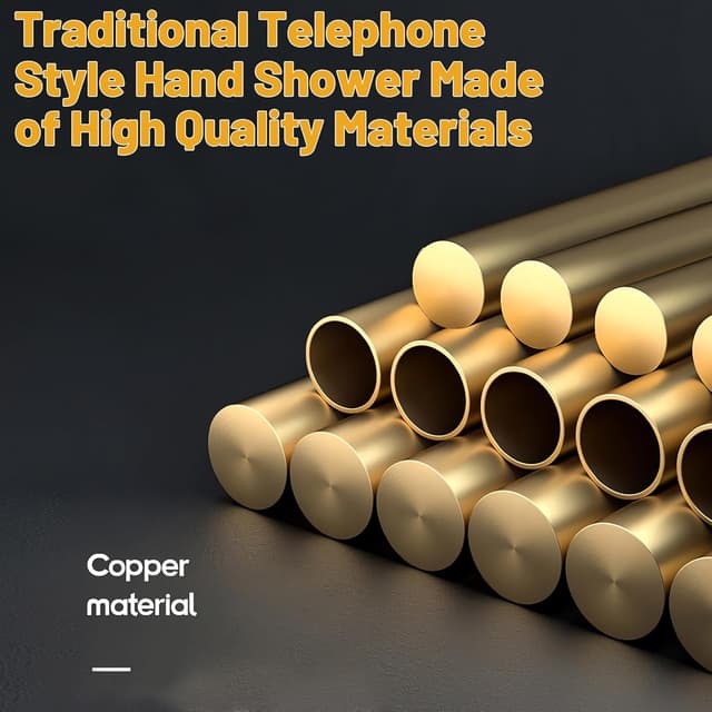 Detalle 1 de Soffione doccia Ycxydr OT-105, telefono 1,5 m