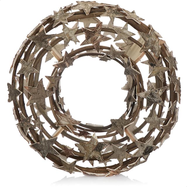 Detalle de COM-FOUR® Couronne de vigne Ø 40 cm 🏡