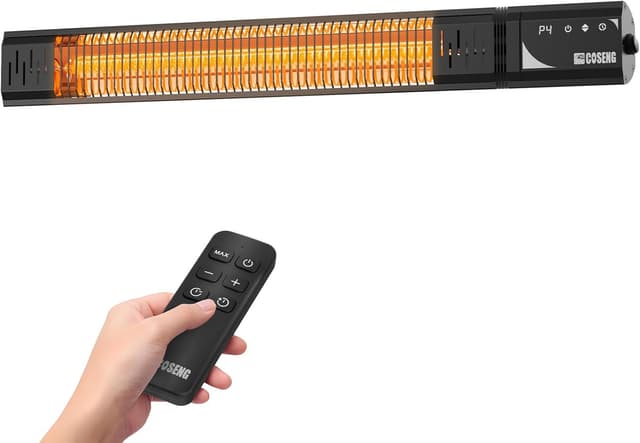 Imagen de 1500W Infrared Patio Heater with Remote en OfertitasTOP