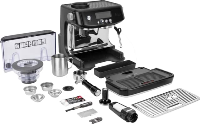 Detalle de Sage Barista Pro Trüffelschwarz, Siebträgermaschine