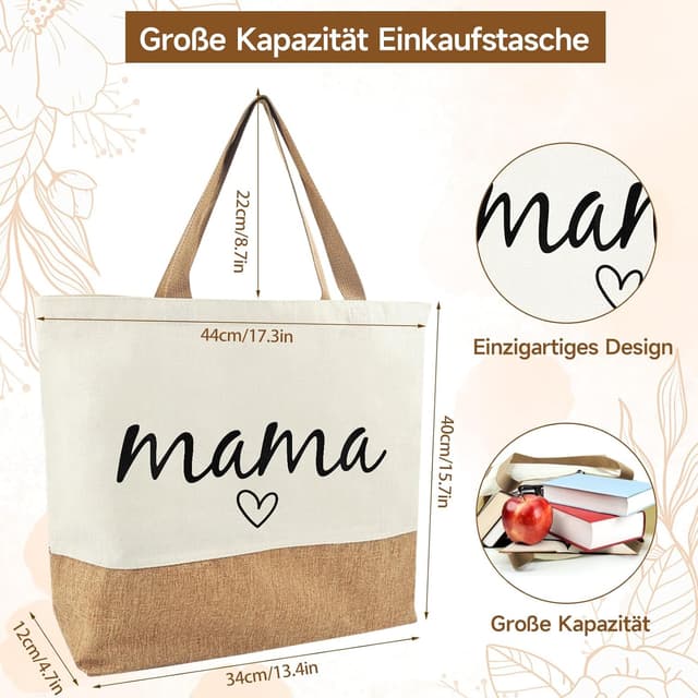 Thumbnail 1 de Tarklanda Sac en jute cadeau maman
