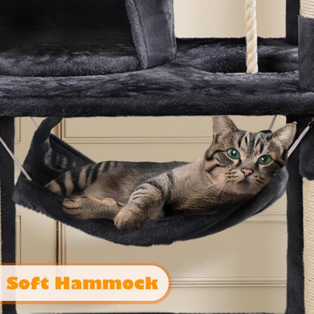 Thumbnail 5 de Yaheetech 158cm Cat Tree Tower