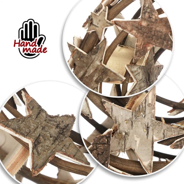 Thumbnail 4 de COM-FOUR® Couronne de vigne Ø 40 cm 🏡