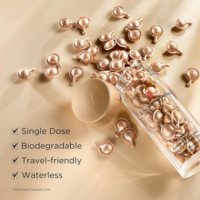 Detalle 2 de Elizabeth Arden Vitamin C Ceramide Capsules Radiance Renewal Serum (90 capsules)