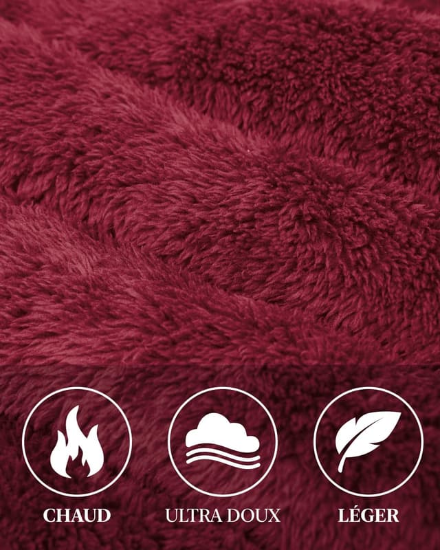 Thumbnail 3 de ZFSOCK Robe de Chambre Femme Polaire