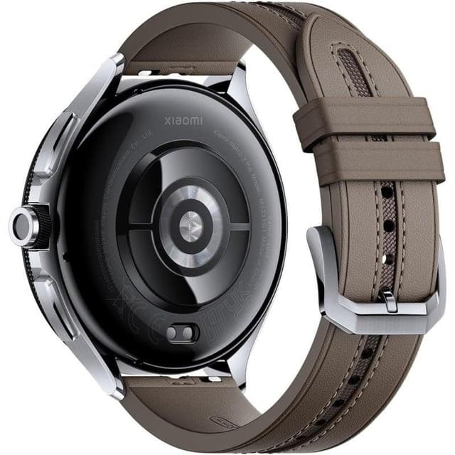 Thumbnail 2 de Xiaomi Watch 2 Pro reloj smartwatch caja plateada, correa cuero