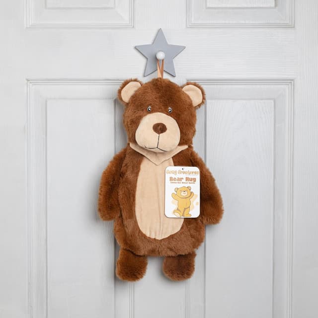 Detalle de Kids Animal Hot Water Bottle Bear cosy heat pack