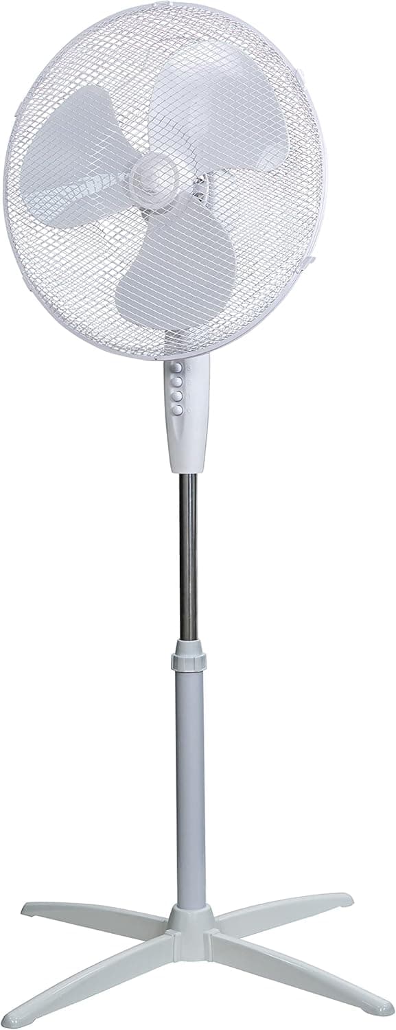 Detalle de Russell Hobbs RHPPF1621 16 Inch lightweight pedestal fan with 3 speeds and adjustable height