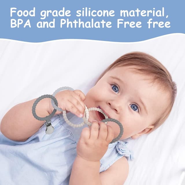 Thumbnail 5 de Vicloon Anello per Dentizione in Silicone