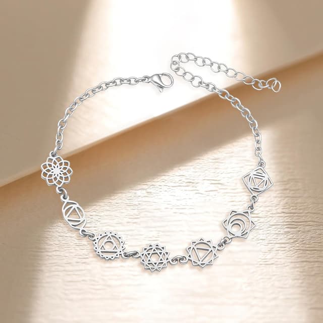 Detalle 1 de AITENME 7 Chakren-Armband 19 cm