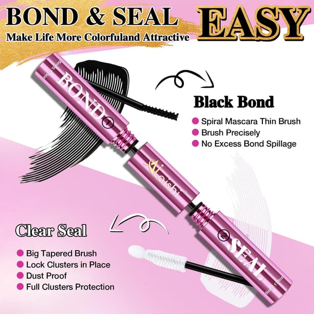 Thumbnail 2 de AILAISHI Lash Clusters Glue 150H Hold