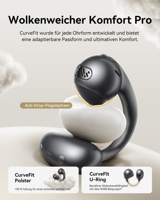 Thumbnail 1 de Baseus MC1 Pro Open Ear Kopfhörer 40h