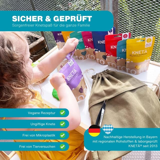 Thumbnail 6 de Knete Party Set 8x100 g ab 1 Jahr