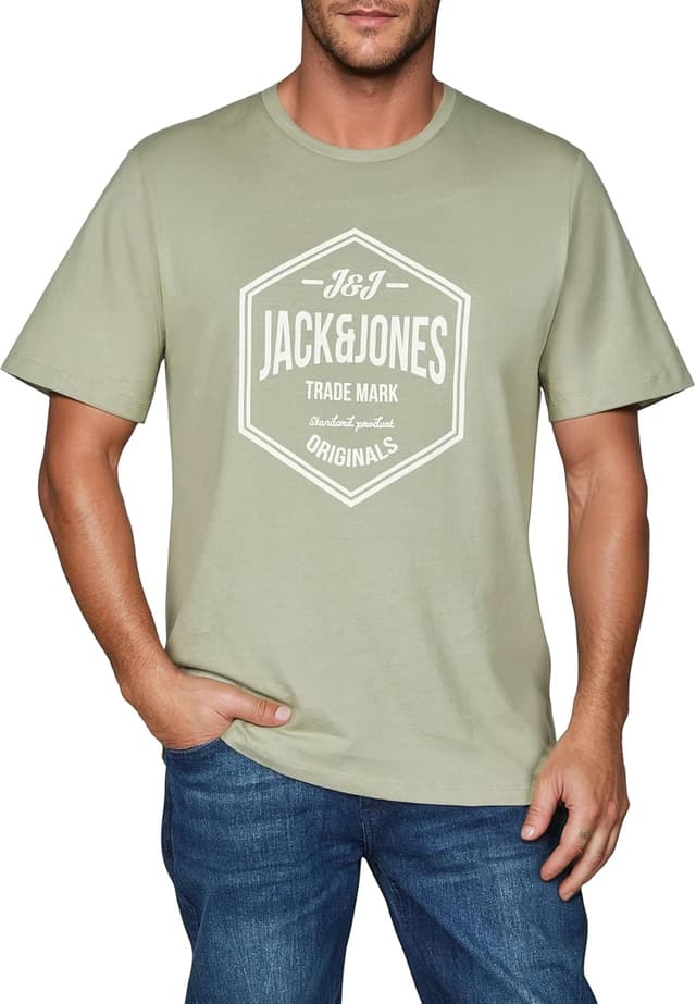 Detalle de JACK & JONES JJLINO T-Shirt 4er Pack