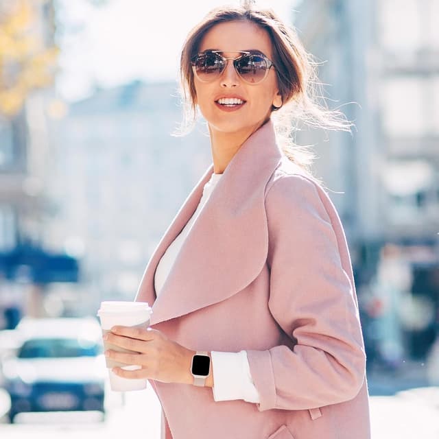 Detalle 2 de ORRLBB magnetic clasp metal strap compatible with Apple Watch Series 11–1 (38–49mm)