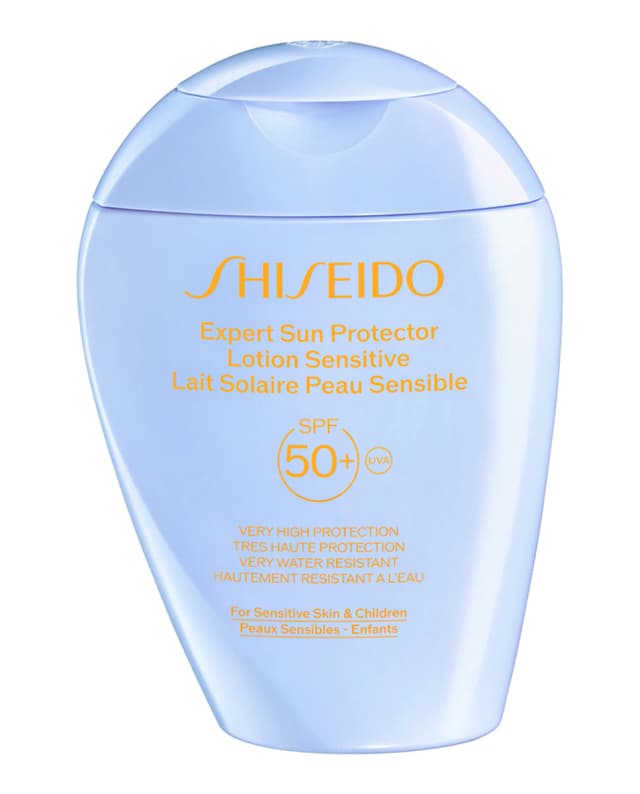 Detalle de Shiseido Protector Solar Sensitive SPF 50+ 150 ml